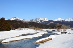 冬の赤谷（新発田市）